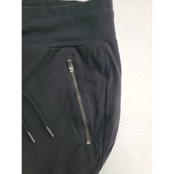 Athleta Pants Womens 6 Trekkie North Jogger Drawstring Athleisure Black - Picture 5 of 10